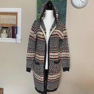 Monteau colorful knitted cardigan